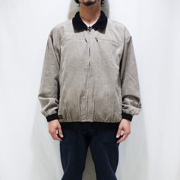 soldout! ◇19秋冬 / FW19-JK04 [FORTRESS CORD JKT]◇ TBPR[タイトブース] コーデュロイ×総柄 リバーシブルジャケット/Beige - HOOD