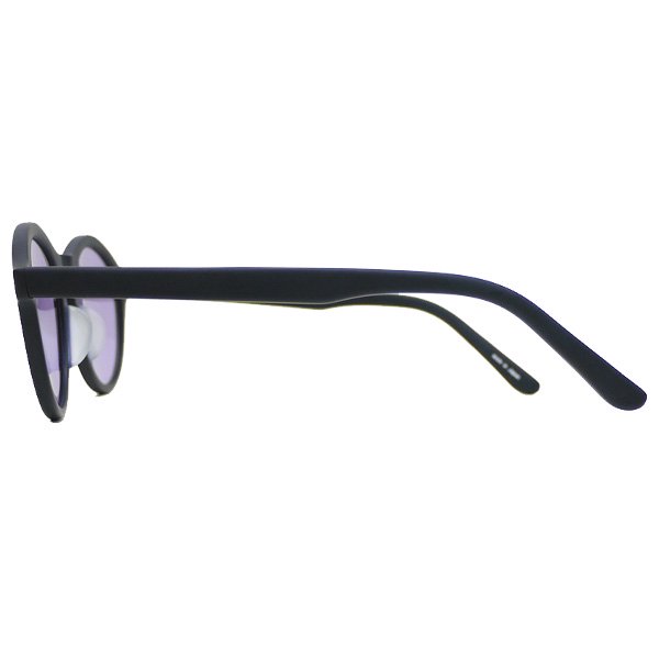 SALE 30%OFF! _ Fsize CL-19AW002G Arnel type glasses ◆ CALEE キャリー : アーネルタイプ  サングラス Matt Black_Purple - HOOD