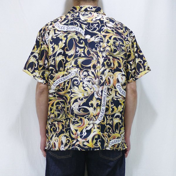 soldout! / 2020春夏 CL-20SS060 : Allover leaf pattern S/S shirt 