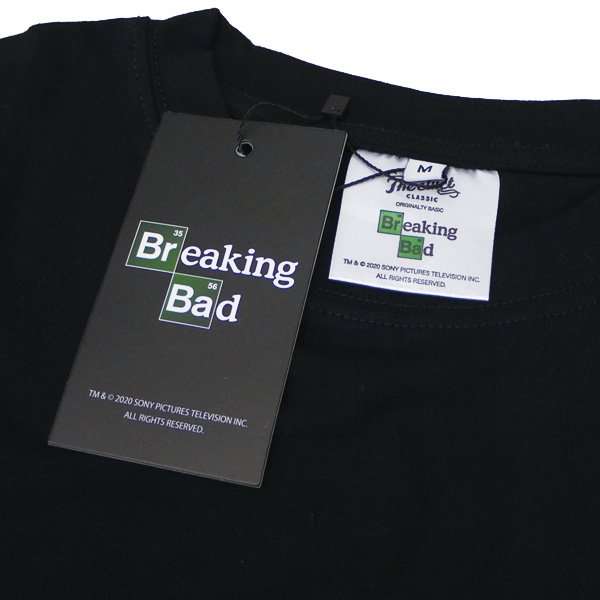 soldout! / 20春夏 / #04099 : LOS POLLOS S/S ◇ CLUCT クラクト × Breaking Bad  ブレイキングバッド : 半袖ロスポロスTシャツ/Black - HOOD