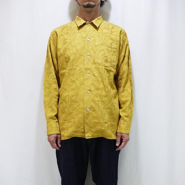 soldout! / 20秋冬 / 20AW009 : Jacquard feather pattern shirt