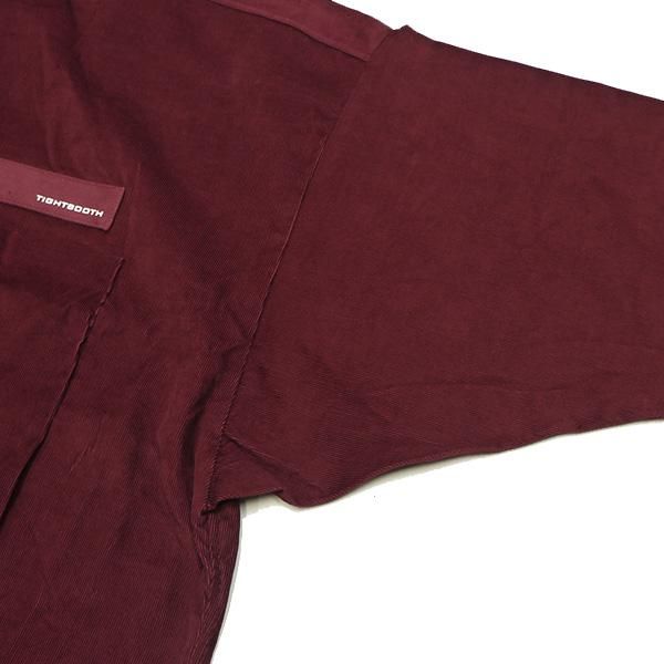 TIGHTBOOTH タイトブース コーデュロイ ビッグシャツ SHIRT soldout! / 2020秋冬 / FW20-S01 : CORD BIG SHIRT