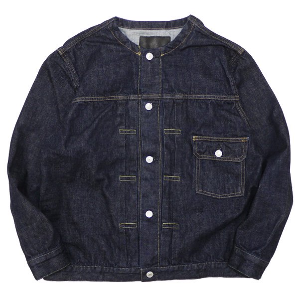 soldout! / 21春夏 CL-21SS005 : 1st type no collar denim jacket