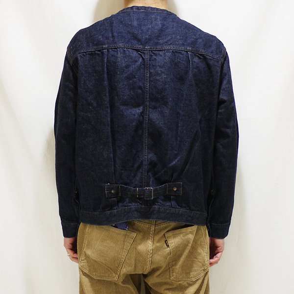 soldout! / 21春夏 CL-21SS005 : 1st type no collar denim jacket