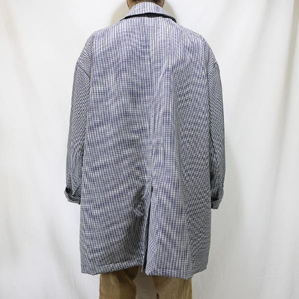 soldout! / 2021春夏 SS21-JK02 : GINGHAM BIG COAT soldout! / 2021春夏 SS21-JK02 : GINGHAM BIG COAT