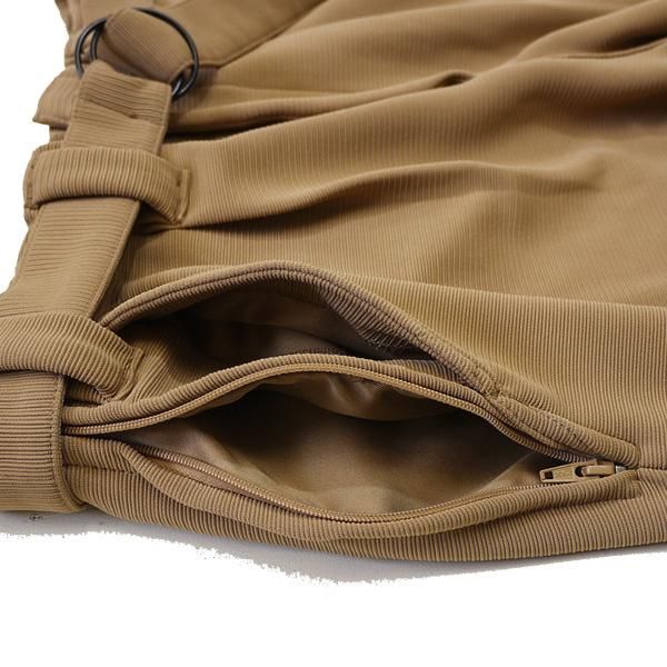 soldout! / 2021春夏 SS21-B05 : RIPPLE KNIT BAGGY SLACKS