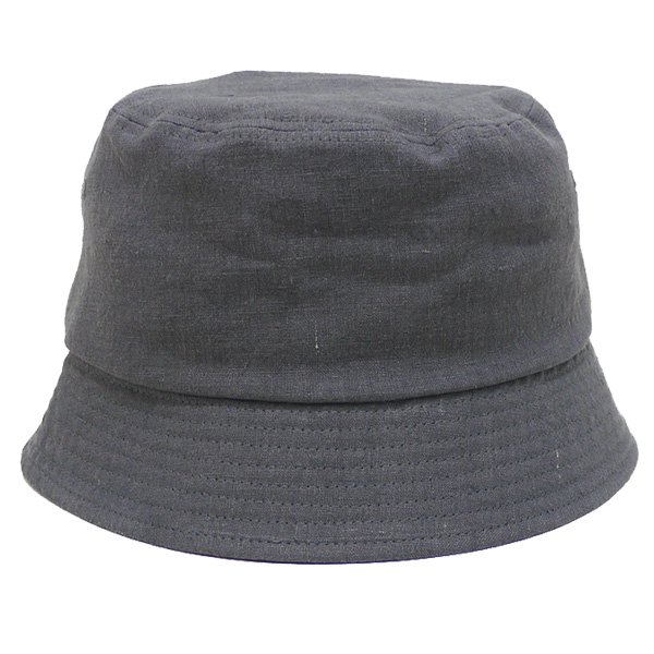 SALE 40%OFF! / Fsize / 2021春夏 CL-21SS028 : Linen bucket hat ◇ CALEE キャリー :  リネン バケットハット/Charcoal - HOOD