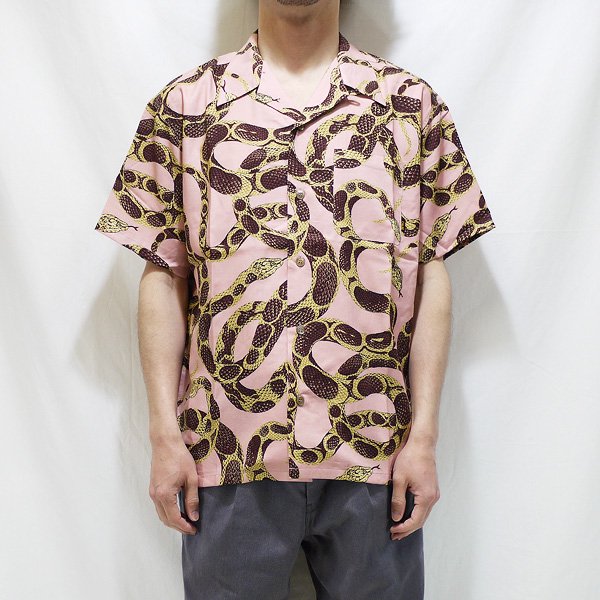 soldout! / 2021春夏 CL-21SS051 Allover snake pattern S/S shirt 
