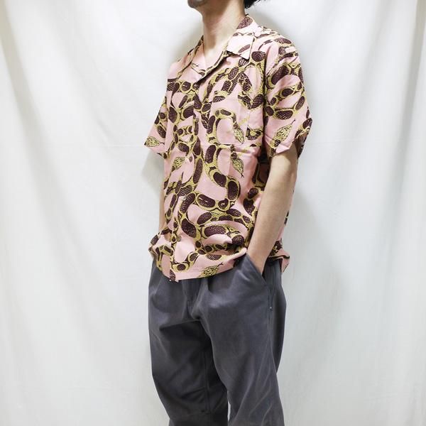 soldout! / 2021春夏 CL-21SS051 Allover snake pattern S/S shirt