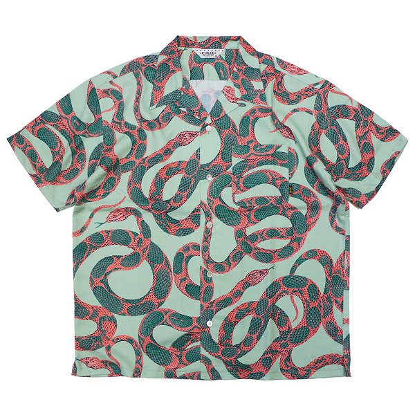 soldout! / 2021春夏 CL-21SS051 Allover snake pattern S/S shirt