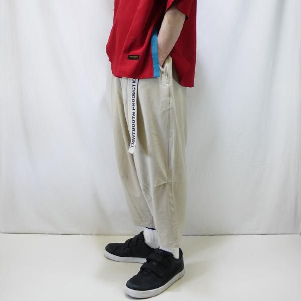 soldout!/ 2021夏 SU21-B01 CANAPA CROPPED PANTS ◇ TIGHTBOOTH