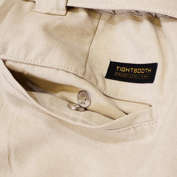 soldout!/ 2021夏 SU21-B01 CANAPA CROPPED PANTS ◇ TIGHTBOOTH soldout!/ 2021夏 SU21-B01 CANAPA CROPPED PANTS ◇ TIGHTBOOTH