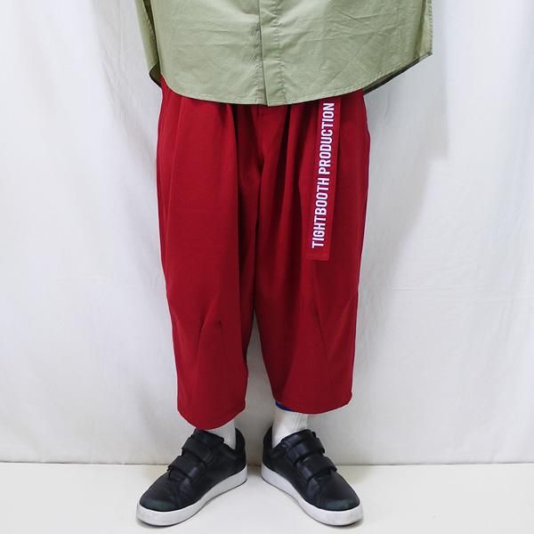 soldout! / 2021夏 SU21-B01 CANAPA CROPPED PANTS ◇ TIGHTBOOTH 