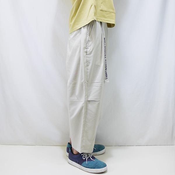 HERRINGBONE BALLOON PANTS IVORY | TIGHTBOOTH Herringbone Balloon