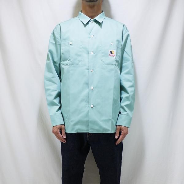 soldout!_2021秋冬 CL-21AW006 T/C Twill L/S work shirt ◇ CALEE