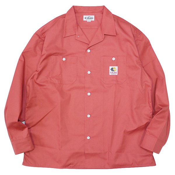 soldout! _ CL-21AW006 T/C Twill work shirt ◇ CALEE キャリー ...