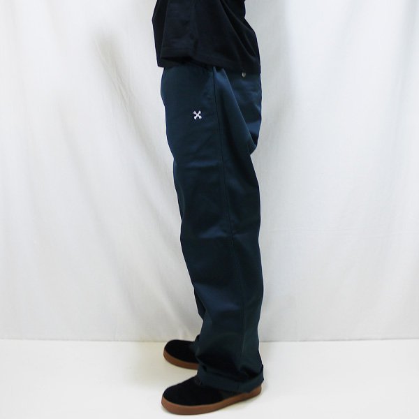 soldout! _ OL-002 FAT WORK PANTS ◇ BLUCO ブルコ : T/Cファットワークパンツ Navy - HOOD