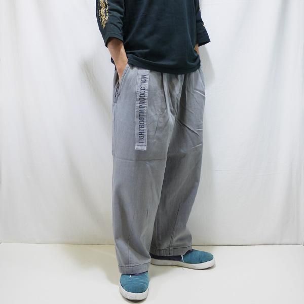 2022 TIGHTBOOTH タイトブースCOLOR WAVE BAGGY SLACKS