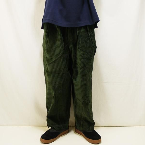 soldout! _ 2021秋冬 FW21-B07 BIAS CORD BAGGY SLACKS ◇ TIGHTBOOTH