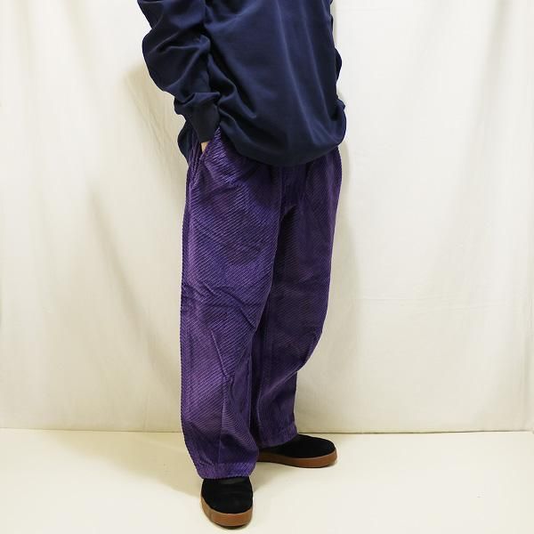 soldout!_2021秋冬 FW21-B07 BIAS CORD BAGGY SLACKS ◇ TIGHTBOOTH