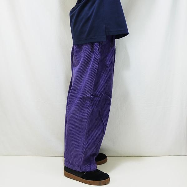 soldout!_2021秋冬 FW21-B07 BIAS CORD BAGGY SLACKS ◇ TIGHTBOOTH