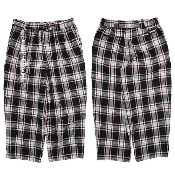 soldout! / 2021秋冬 FW21-B02 PLAID FLANNEL BAGGY SLACKS soldout! / 2021秋冬 FW21-B02 PLAID FLANNEL BAGGY SLACKS