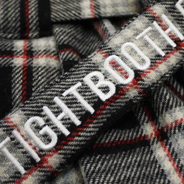soldout! / 2021秋冬 FW21-B02 PLAID FLANNEL BAGGY SLACKS