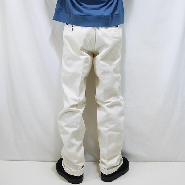 soldout! _ 定番！2021秋冬 OL-004 STANDARD WORK PANTS BLUCO ブルコ : T/Cスタンダードワークパンツ  Ivory - HOOD