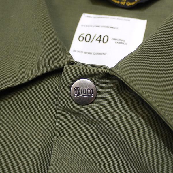 soldout! _ 2022春夏 OL-041-022 60/40 COACH JACKET ◇ BLUCO soldout! _ 2022春夏 OL-041-022 60/40 COACH JACKET ◇ BLUCO