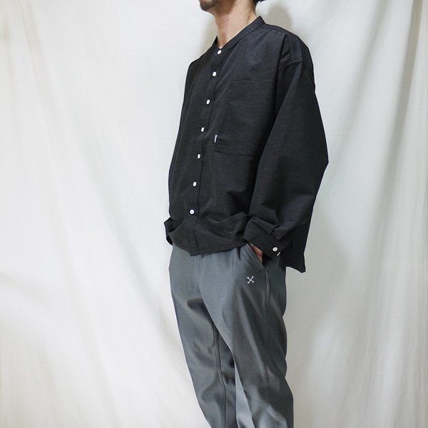 soldout! _ 2022春夏 SS22-S01 CHIDORI BAND COLLAR SHIRT