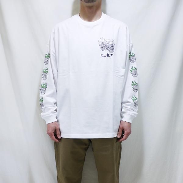 soldout! _ 2022春夏 #04421 TWO FACE L/S TEE ◇ CLUCT