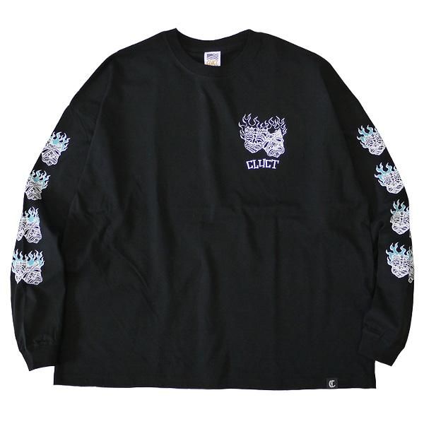 soldout! _ 2022春夏 #04421 TWO FACE L/S TEE ◇ CLUCT