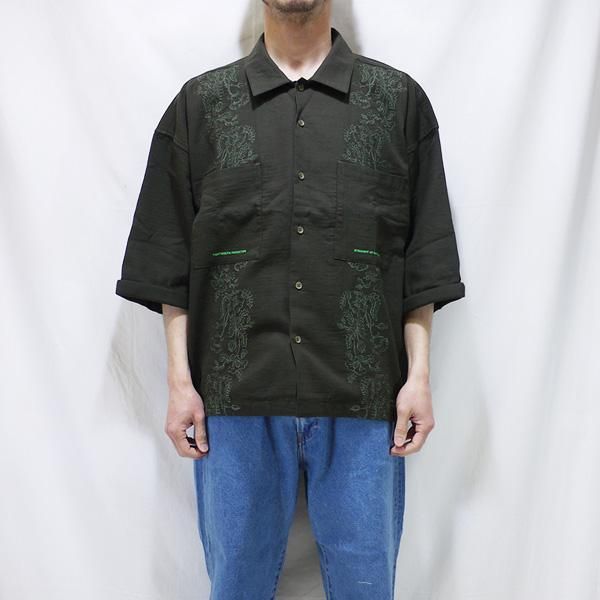 TIGHTBOOTH POPPY ROLL UP SHIRT タイトブース