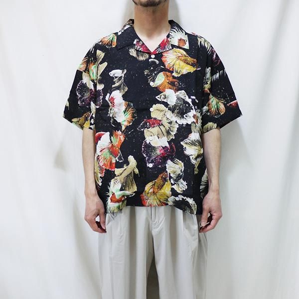 新品！XL！TIGHTBOOTH FISH CAMO ALOHA アロハシャツ