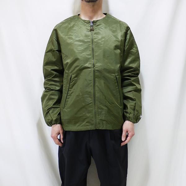 Bluco ブルコ　クルーネックジャケット Lサイズ オリーブグリーン soldout! _ OL-045-022 CREW NECK JACKET ◇ BLUCO ブルコ : クルー