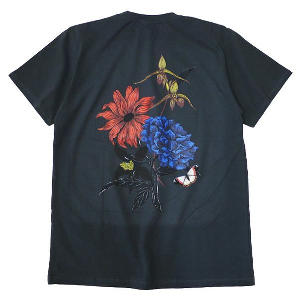 CALEE × MIHO MURAKAMI CL Butterfly pattern S/S shirt - FLOATER