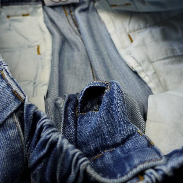 soldout! _ 2022春夏 SS22-B09 DENIM CROPPED PANTS