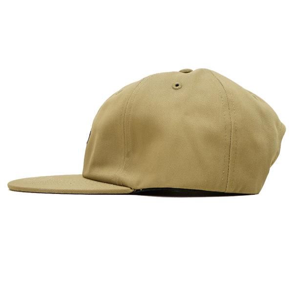 soldout! _ 2022春夏 OL-214-022 6PANEL CAP -script- ◇ BLUCO ブルコ : TCツイル スクリプトロゴ キャップ Khaki - HOOD
