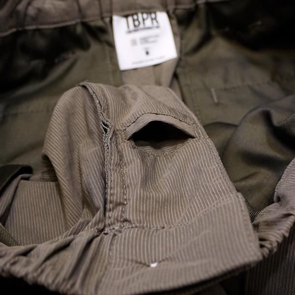 soldout! _ 2022夏 SU22-B02 PINSTRIPE CROPPED PANTS