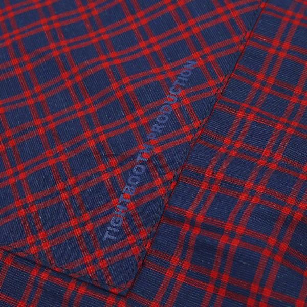 SALE 50%OFF! _ Msize TBPR SU22-S01 PLAID ROLL-UP SHIRT