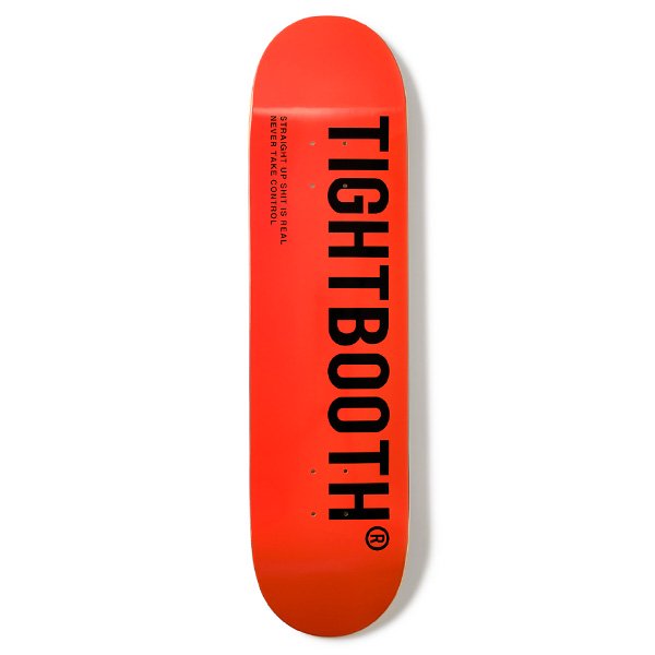 tightbooth スケートボードデッキ8.125-