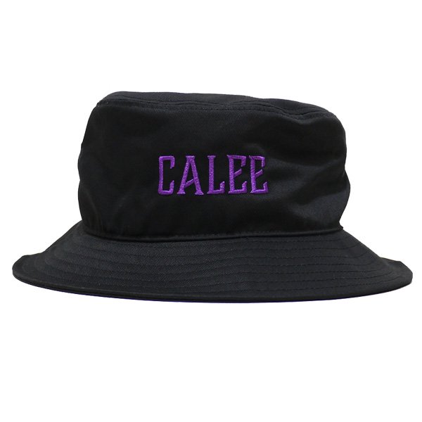 Lsize _ 2022春夏 CL-22SS059 Twill calee logo bucket hat ◇ CALEE キャリー : ロゴ ツイル バケットハット Purple - HOOD