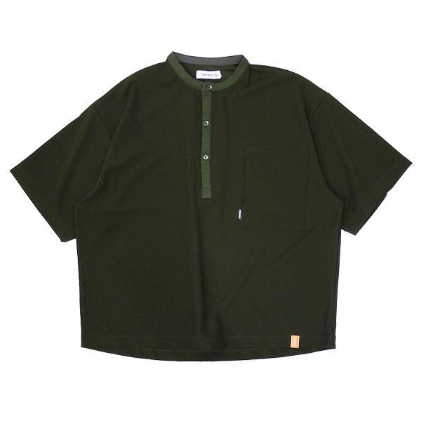soldout! _ TBPR 2022夏 SU22-T03 HENLEY NECK T-SHIRT ◇ TIGHTBOOTH