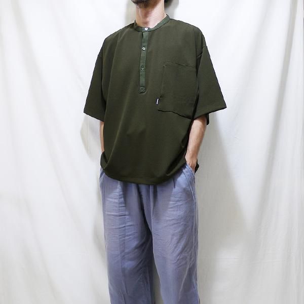 soldout! _ TBPR 2022夏 SU22-T03 HENLEY NECK T-SHIRT ◇ TIGHTBOOTH