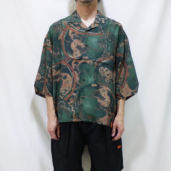 TIGHTBOOTH GLOBE 7 SLEEVE ALOHA Lサイズ soldout! _ TBPR 2022夏 SU22-S04 GLOBE 7 SLEEVE ALOHA