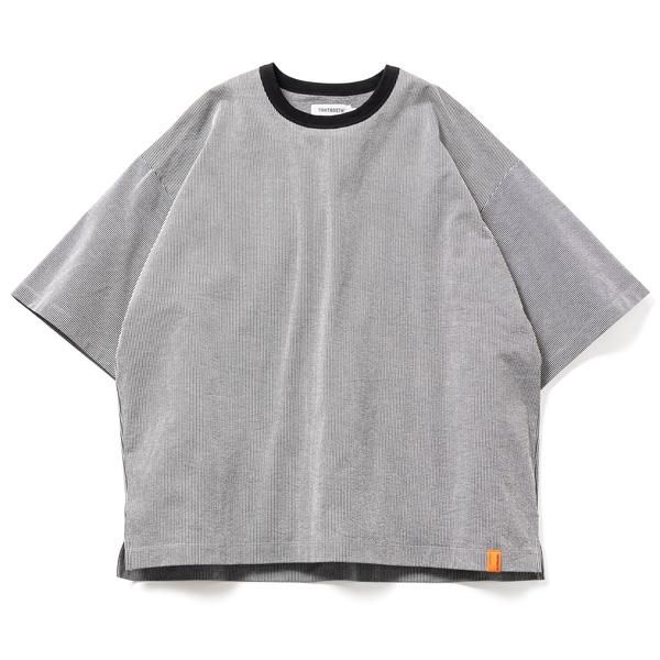 TIGHTBOOTH シルバーグレー 半袖ボタンシャツ Lサイズ TIGHTBOOTH シルバーグレー 半袖ボタンシャツ Lサイズ