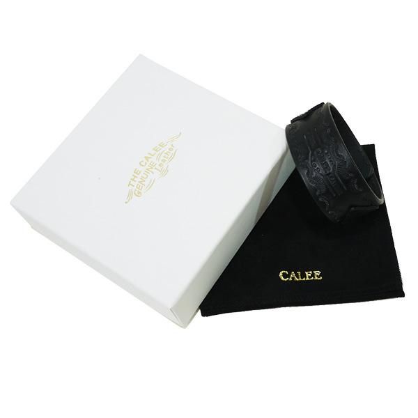 soldout! _ CL-22SS018L&A-L leather bangle ◇ CALEE キャリー