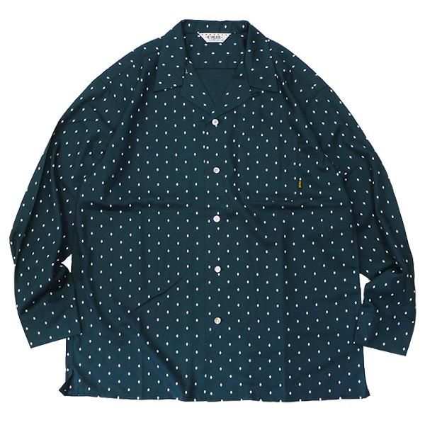 CALEE Rhombus dot pattern shirt