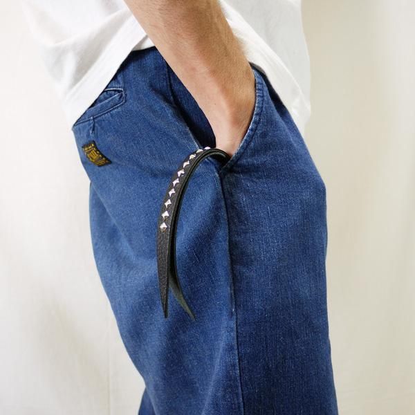 soldout! _ 2022秋冬 CL-22AW003L&A-L F Studs leather key ring