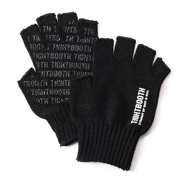 soldout! _ 2022秋冬 FW22-A19 LOGO FINGERLESS GUNTE